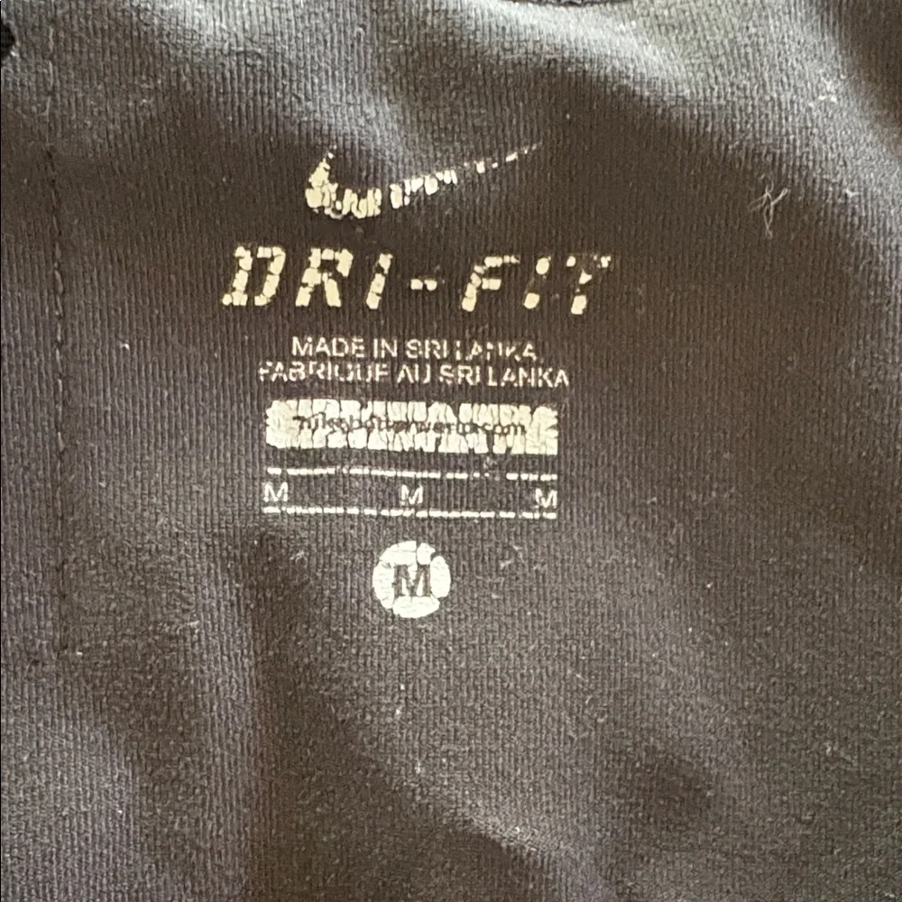 Nike Dri-FIT Black Leggings. Women’s Medium. Used.